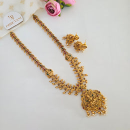 Trilakashmi Antique Gold Haram