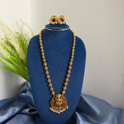 Antique lakshmi ball haram white