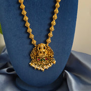 Antique lakshmi ball haram white