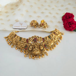 Antique Nitya lakshmi necklace