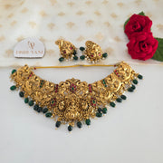 Antique Nitya lakshmi necklace