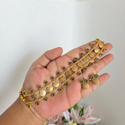 Lakshmi coin choker