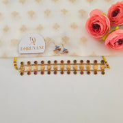 Lakshmi coin choker