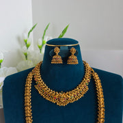 Aadilakshmi bridal set Gold beads