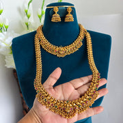 Aadilakshmi bridal set Gold beads