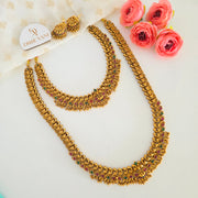 Aadilakshmi bridal set Gold beads