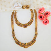 Aadilakshmi bridal set Gold beads