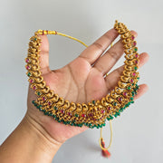 Aadilakshmi bridal combo green