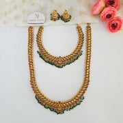 Aadilakshmi bridal combo green