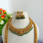 Aadilakshmi bridal combo green