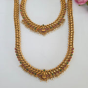 Aadilakshmi bridal set combo white