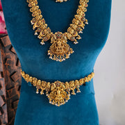 Lakshmi full bridal set with Hipbelt and Mangtikka