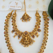 Lakshmi full bridal set with Hipbelt and Mangtikka