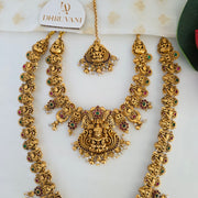 Lakshmi full bridal set with Hipbelt and Mangtikka