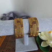 6 Matte Non Idol Bangles