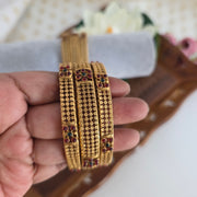 6 Matte Non Idol Bangles