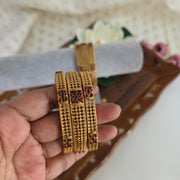 6 Matte Non Idol Bangles