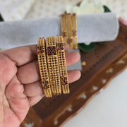 6 Matte Non Idol Bangles