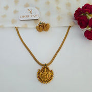 Lakshmi Naga Pendant Chain Choker