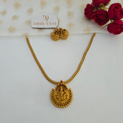 Lakshmi Naga Pendant Chain Choker