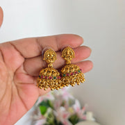 Aadilakshmi Necklace with Jhumka
