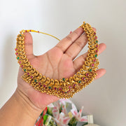 Aadilakshmi Necklace with Jhumka