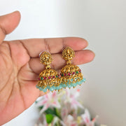 Aadilakshmi Necklace with Jhumka