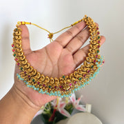 Aadilakshmi Necklace with Jhumka