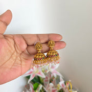 Aadilakshmi Necklace with Jhumka