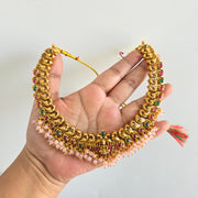 Aadilakshmi Necklace with Jhumka