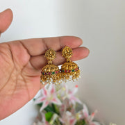 Aadilakshmi Necklace with Jhumka