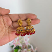 Aadilakshmi Necklace with Jhumka