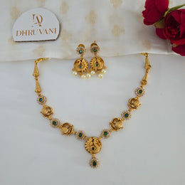 Mayurika AD necklace