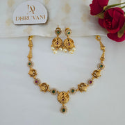 Mayurika AD necklace