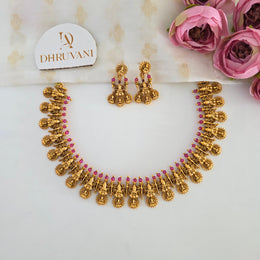 Multi Lakshmi necklace