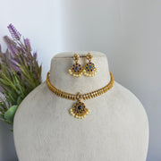 Blue white diamond attigai