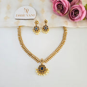 Blue white diamond attigai