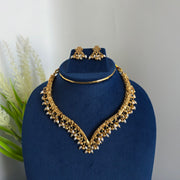Non idol designer rice pearl necklace