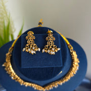 Non idol designer rice pearl necklace