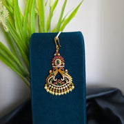 Non Idol Peacock Maangtikka