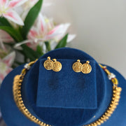 Sri Lakshmi coin necklace