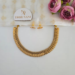Sri Lakshmi coin necklace