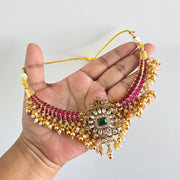 Kundan choker necklace set