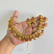 Lakshmi matte necklace