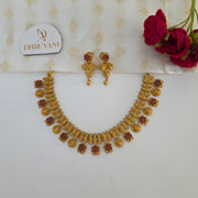 Lakshmi matte necklace