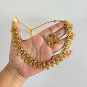 Peacock non idol necklace