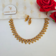 Peacock non idol necklace