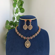 Premium Monica Diamond necklace