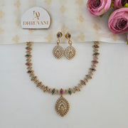 Premium Monica Diamond necklace