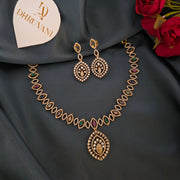 Premium Monica Diamond necklace